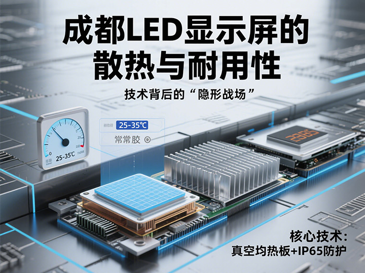 成都LED顯示屏的散熱與耐用性：技術(shù)背后的&ldquo;隱形戰(zhàn)場&rdquo;