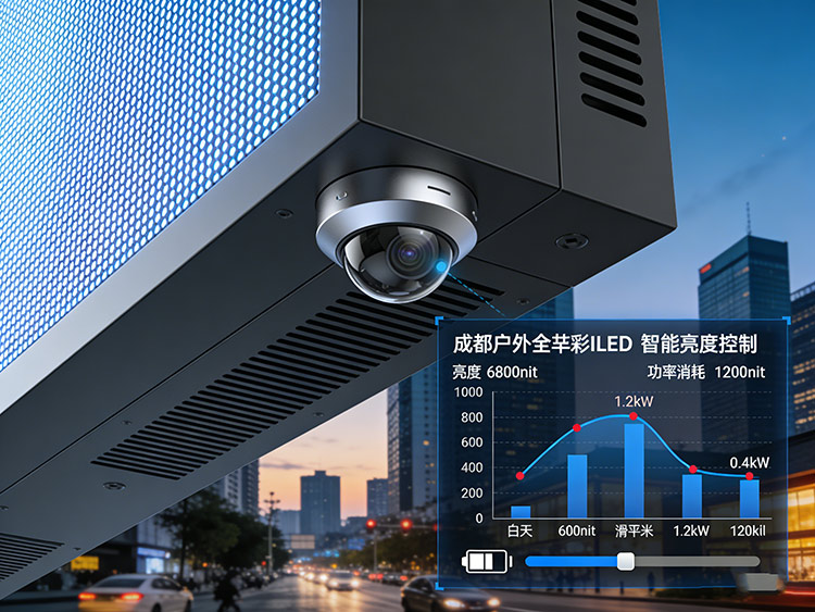 成都戶外全彩屏的能耗與運(yùn)維成本真相：智能控制、遠(yuǎn)程診斷與壽命評(píng)估